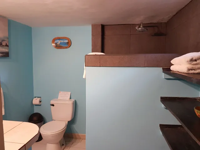 غرفة رباعية بسرير كينج وسريرين منفصلين بإطلالة على الحديقة، Hotel La Palapa 7/7