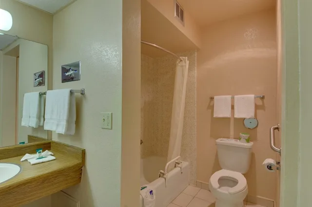 غرفة بسرير كينج للمدخنين، VAGABOND INN SAN PEDRO 3/3