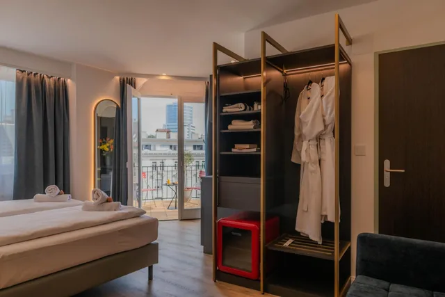 استوديو بشرفة، Florum Hotel (Ex Tabor Hotel) 4/9