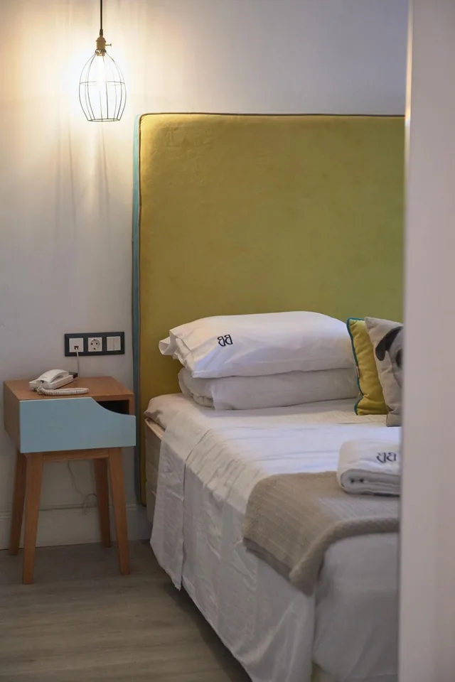 غرفة ديلوكس مفردة بشرفة، Blue Bottle Hotel 6/10