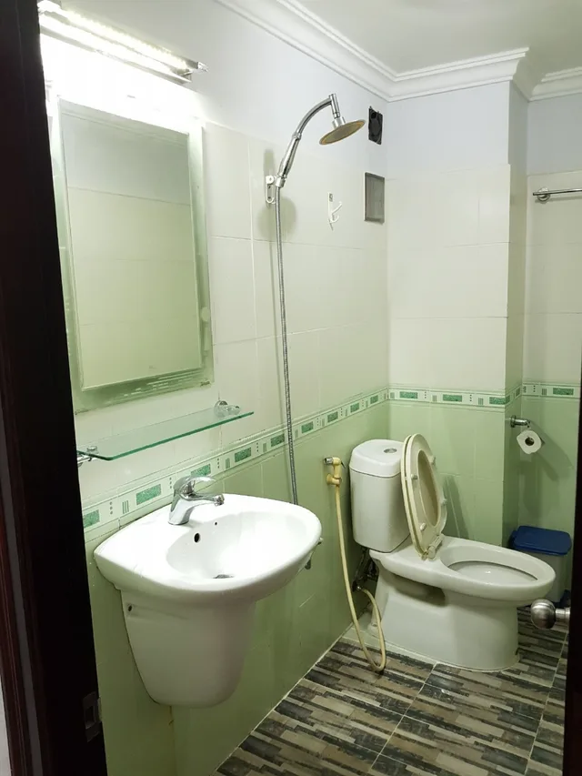 غرفة بسريرين منفصلين، Hong Vinh Hotel 7/7