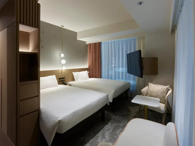 غرفة سوبيريور ركنية بسريرين منفصلين، Mitsui Garden Hotel Sendai 3/8