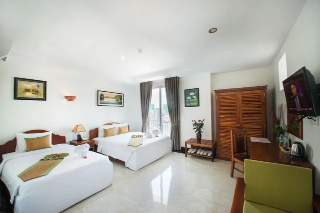غرفة ديلوكس بسريرين منفصلين بإطلالة على المدينة، RELAX HOTEL 5/6
