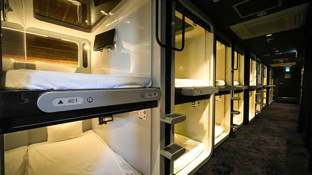 Male Dorm, Premium, Cabin، Spa &amp; Capsule Hotel GrandPark-Inn Kitasenju - Caters to Men 2/3