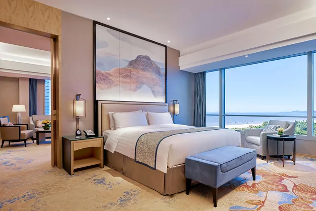 جناح تنفيذي بإطلالة على البحر، Shangri La Xiamen 1/3