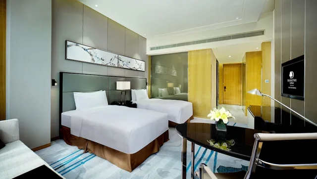 غرفة سوبيريور بسريرين منفصلين للمدخنين، Doubletree By Hilton Heyuan 2/4