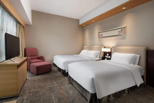 جناح عائلي بسريرين، New World Wuhan Hotel 1/1