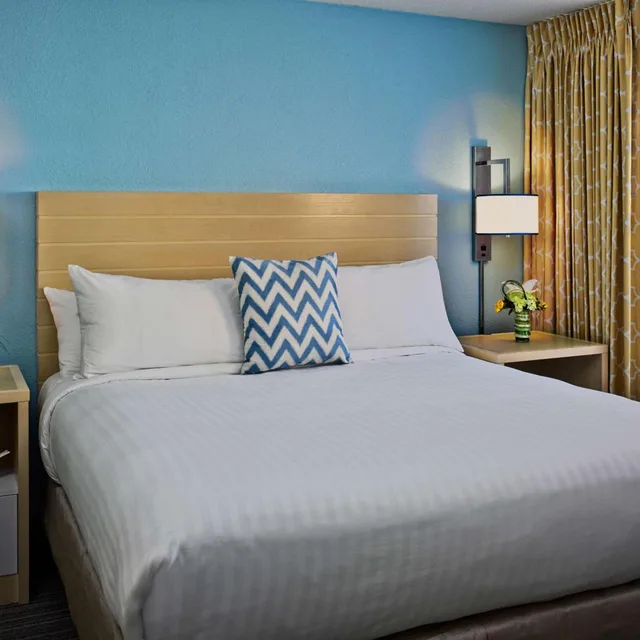 جناح استوديو بسرير كوين بحوض استحمام لذوي الإعاقة، Sonesta Es Suites St Louis Chesterfield 1/2