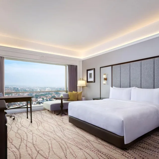 غرفة بسرير كينج بإطلالة على المدينة، Jw Marriott Surabaya 1/10