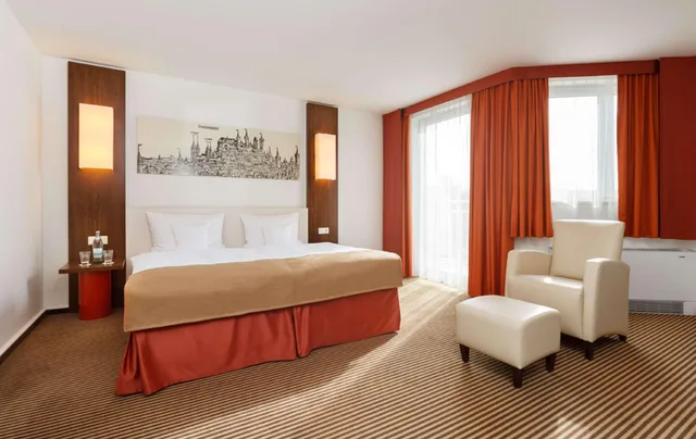 جناح جونيور بسرير مزدوج، Best Western Hotel Nuernberg City West 1/2