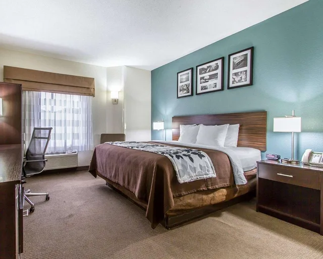 غرفة بسرير كينج، Sleep Inn Scott/Lafayette West 1/3