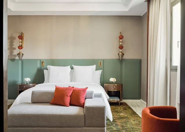 جناح بسرير كينج بغرفة نوم واحدة، Four Seasons Hotel Rabat at Kasr Al Bahr 1/2
