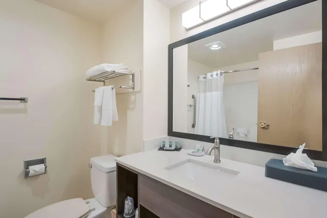غرفة بسرير كينج، SureStay Plus Hotel by Best Western SeaTac Airport 4/4