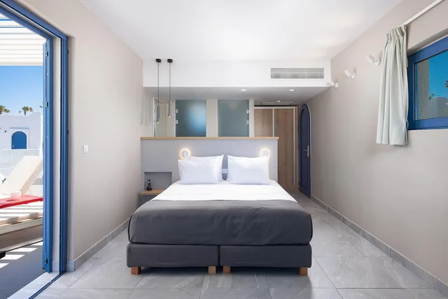 Junior, Bungalow, Twin Beds, Sea View, Plunge Pool، Aeolos Beach Hotel 2/4