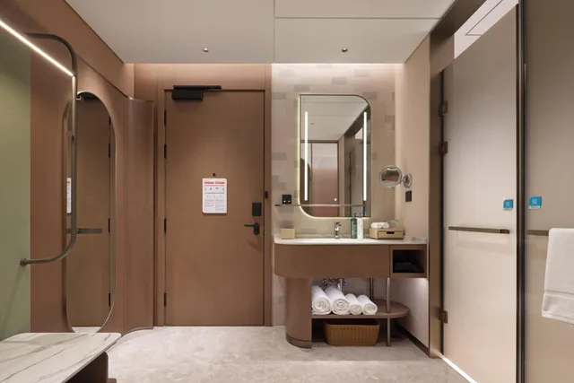 غرفة ديلوكس بسريرين منفصلين، Hilton Garden Inn Zhoukou Chuanhui 1/1