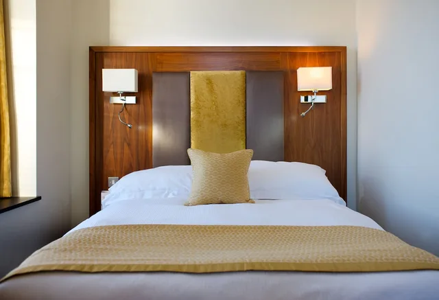 غرفة اقتصادية بسرير مزدوج بإطلالة على البحر، The View Hotel 4/7