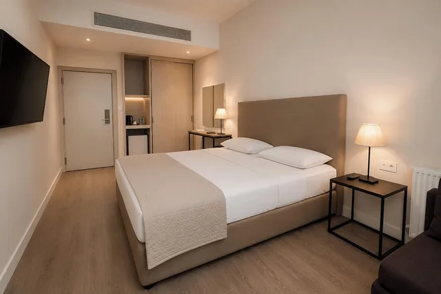 جناح بسريرين منفصلين في الطابق الأرضي، Droushia Heights Hotel 4/6