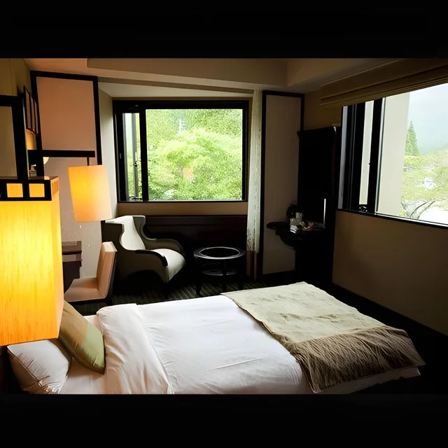 غرفة قياسية ركنية بسريرين منفصلين، Komagane Kogen Resort Linx 1/1