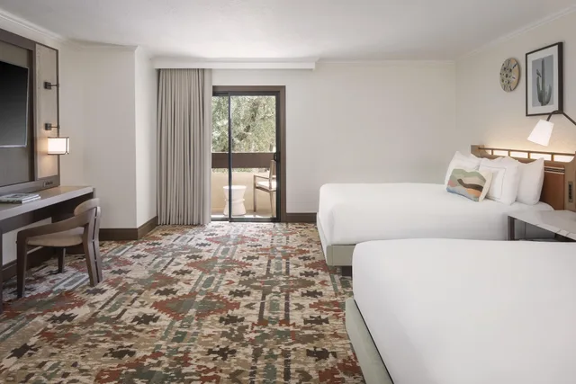 غرفة بسرير مزدوج بغرفة نوم واحدة، The Scottsdale Resort At Mccormick Ranch 3/6