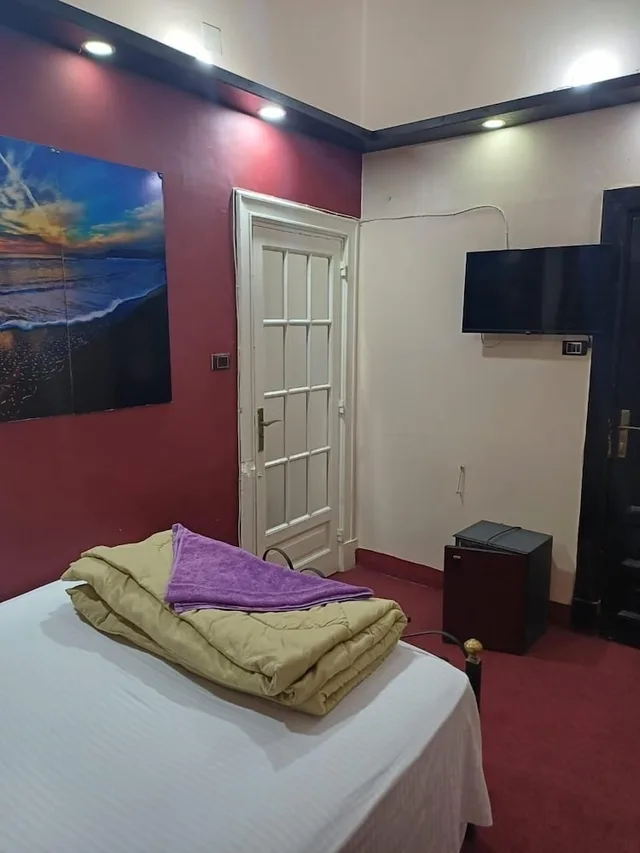 غرفة ديلوكس بإطلالة على المدينة بغرفة نوم واحدة مفردة بسرير مزدوج، Meramees Hostel 3/10