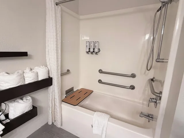غرفة بسرير كينج لذوي الإعاقة، Country Inn & Suites by Radisson, Novi, MI 8/8