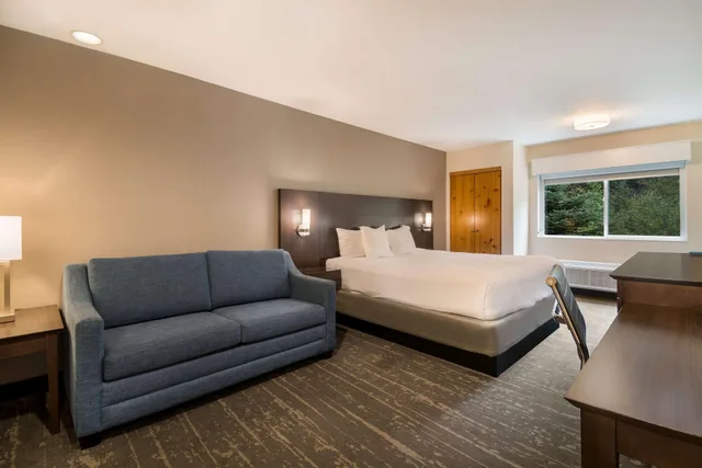 غرفة بسرير كوين مع أريكة لذوي الإعاقة، Best Western Mt. Hood Inn 3/4
