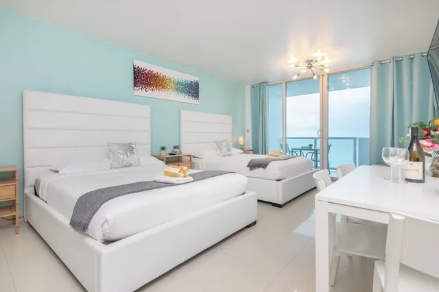 شقة ديلوكس بسريرين كوين، Girasole Apartments 1/4