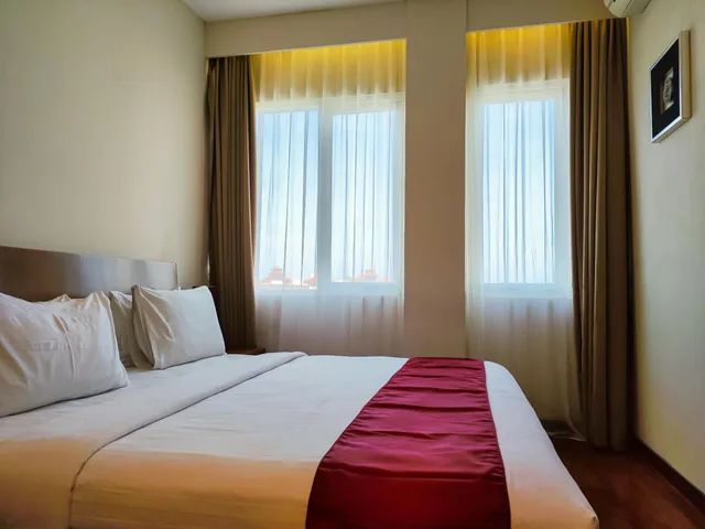شقة ديلوكس بـ3 غرف نوم، Seminyak Square Hotel 8/10