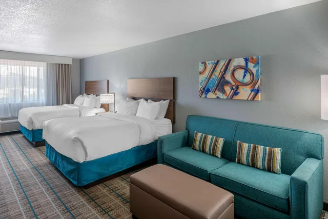 Efficiency, Suite, 2 Queen Beds، MainStay Suites Coeur d Alene, ID 3/6