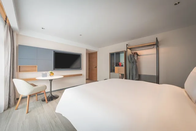 غرفة ديلوكس بسريرين منفصلين بغرفة نوم واحدة، UrCove by Hyatt Nanjing Downtown 9/10