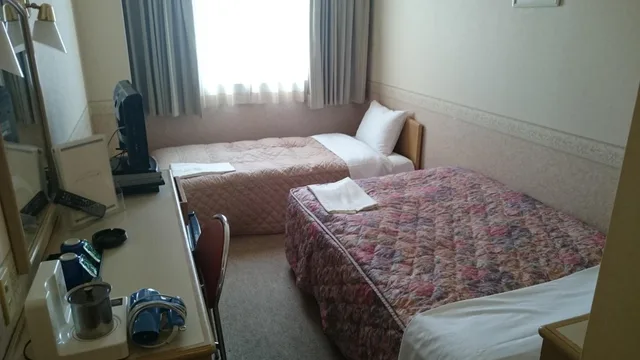 غرفة اقتصادية بسريرين منفصلين للمدخنين، Crown Hills Kanazawa 8/10