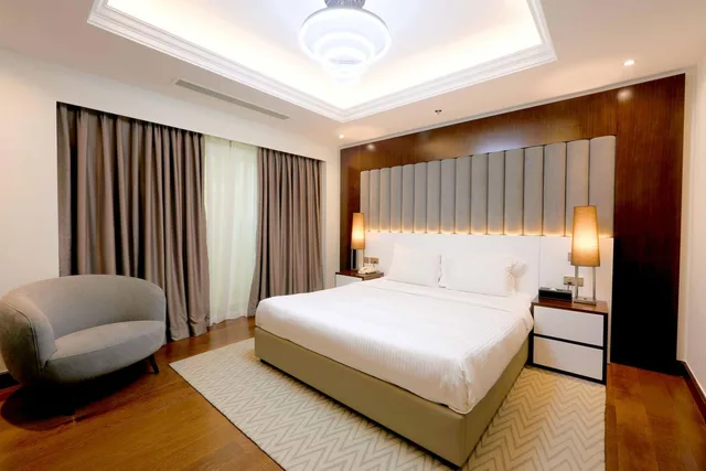 جناح بسرير مزدوج بـ3 غرف نوم، Number One Tower Suites 4/10