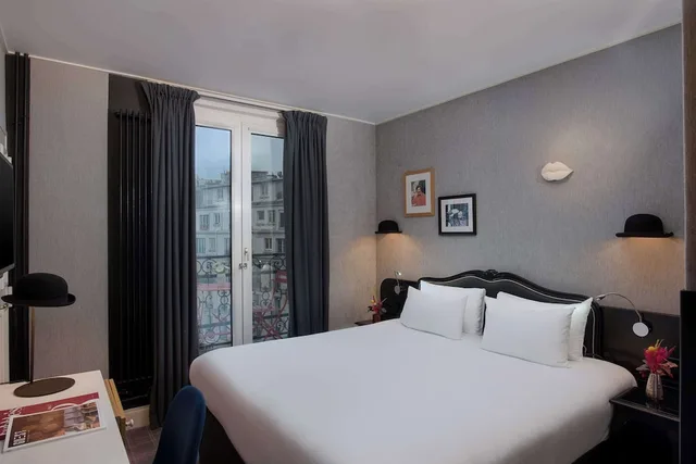 غرفة متصلة عائلية بسريرين مزدوجين، NH Paris Opéra Faubourg 3/8