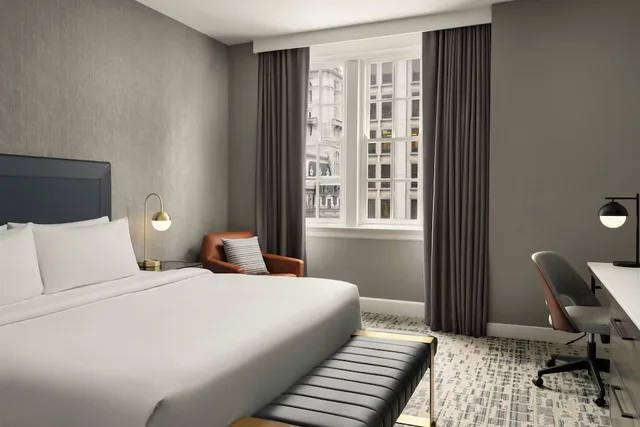 غرفة تنفيذية بسرير كينج، Le Meridien Philadelphia 1/8