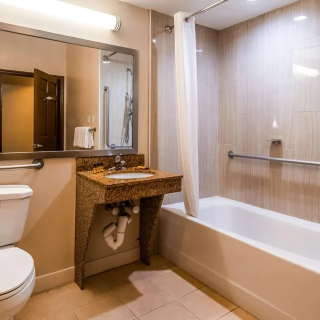 غرفة بسريرين كوين بحوض استحمام لذوي الإعاقة، Best Western Plus the Inn And Suites At the Falls 8/10