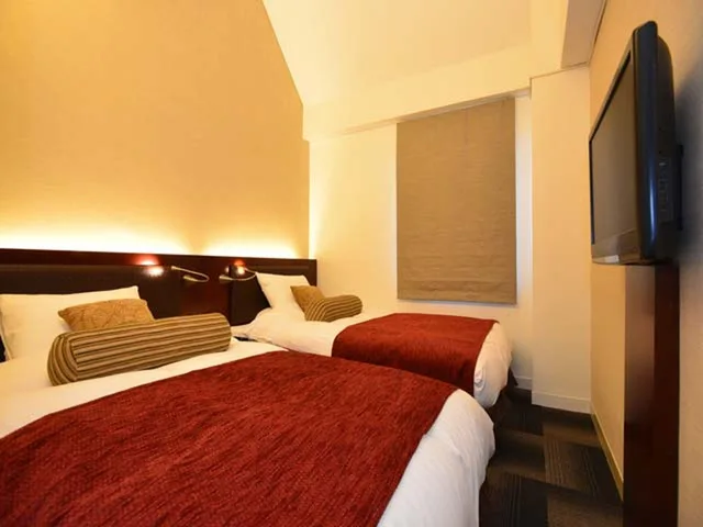 غرفة ديلوكس بسريرين منفصلين، Yamato Kashihara City Hotel 1/1