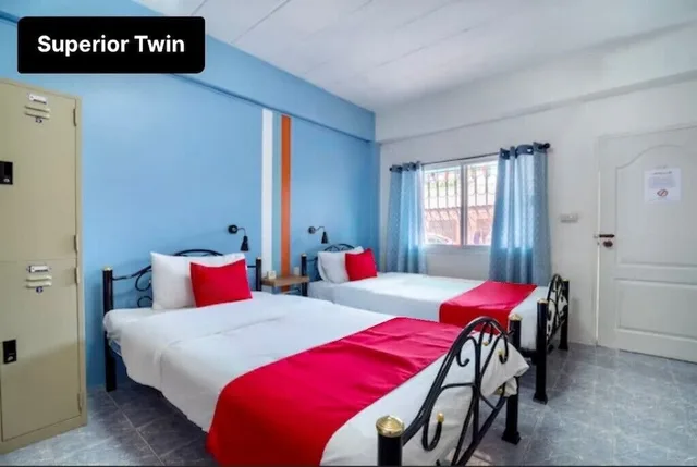 غرفة سوبيريور بسريرين منفصلين، Aromdee Apartment 1/1