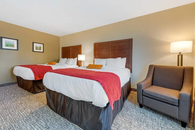 غرفة قياسية بسريرين كوين، Comfort Inn & Suites Michigan City South 5/10