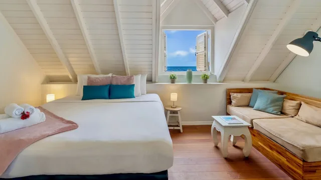 غرفة كلاسيكية بسرير كينج، Pietermaai Boutique Hotel 1/10