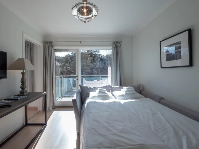 شقة بغرفة نوم واحدة، Strand Hotel Fevik 3/6
