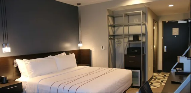 غرفة بسرير كينج مع أريكة لذوي الإعاقة، Vib Hotel by Best Western Phoenix-Tempe 2/6