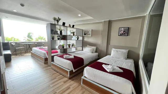 غرفة عائلية، The Beach Front Resort Pattaya 2/2