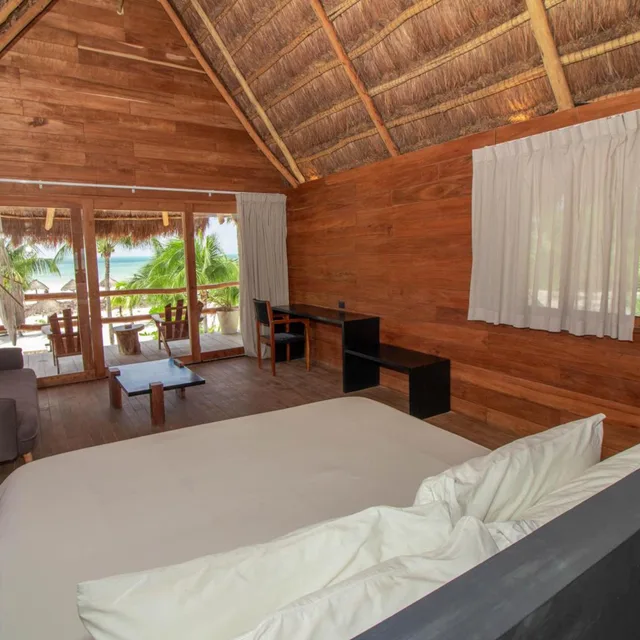 Bungalow, Sea View, Blue Holbox Hotel 2/10