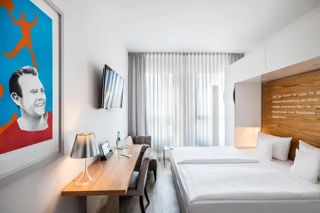 Courtyard, Comfort, Double Bed، Art Hotel City Leipzig 6/10