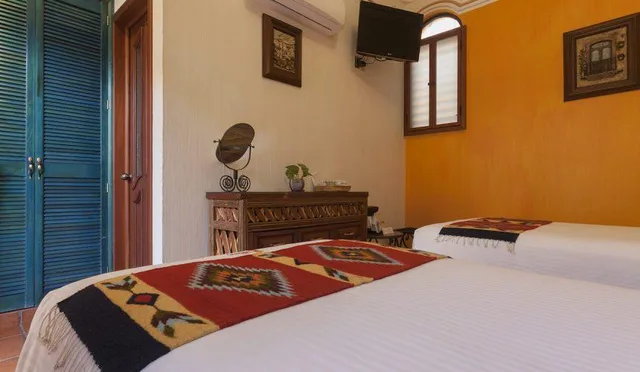 غرفة قياسية بسريرين منفصلين، Parador San Miguel 3/4