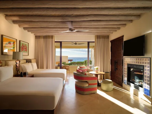 غرفة بسريرين كوين بإطلالة، Waldorf Astoria Los Cabos Pedregal 2/3