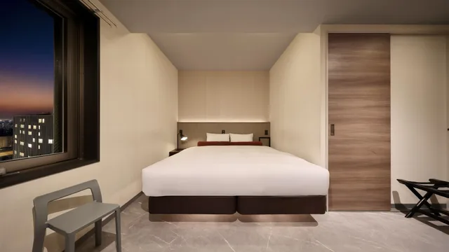 غرفة قياسية بسرير مزدوج للمدخنين، Nipponbashi Crystal Hotel Ii 1/1