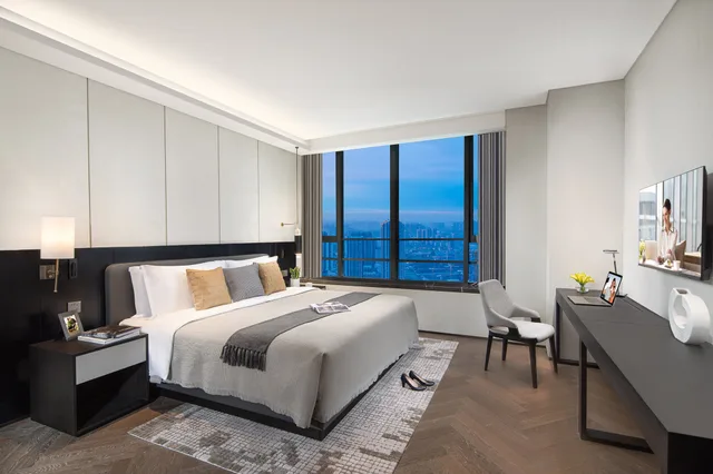 غرفة ديلوكس بـ3 غرف نوم، Ascott Tianfu CBD Chengdu 1/2