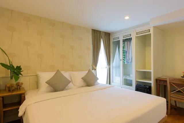 غرفة بغرفتي نوم، Sabai Sathorn Serviced Apartment 2/7