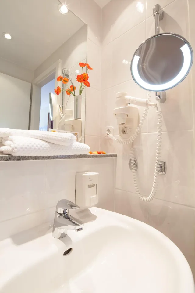 غرفة اقتصادية بسرير كينج، Hotel Kastanienhof Berlin 6/7